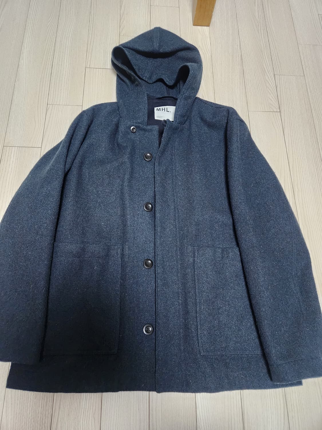 마가렛호웰MHL 후드코트 팔아요 새상품급 상품이미지1