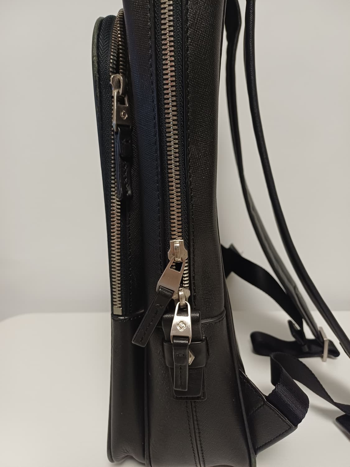 [희귀/가죽] 샘소나이트 제이몬(Jamon) 풀그레인 레더 백팩 상품이미지3