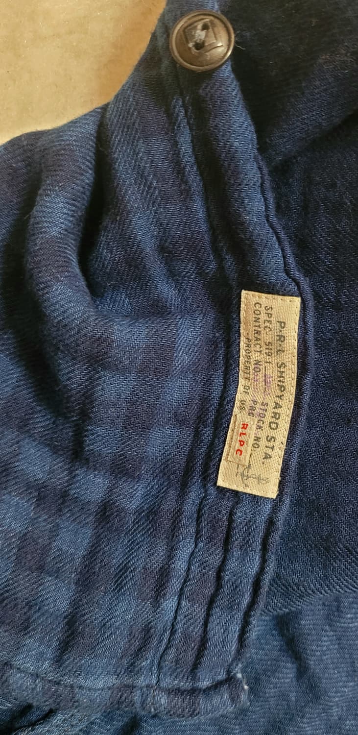 폴로 랄프로렌 남성용 인디고 체크 남방(L) 상품이미지8