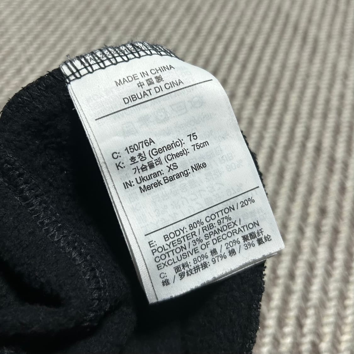 [S] Nike 나이키 우먼즈 크롭 스우시 맨투맨 상품이미지6