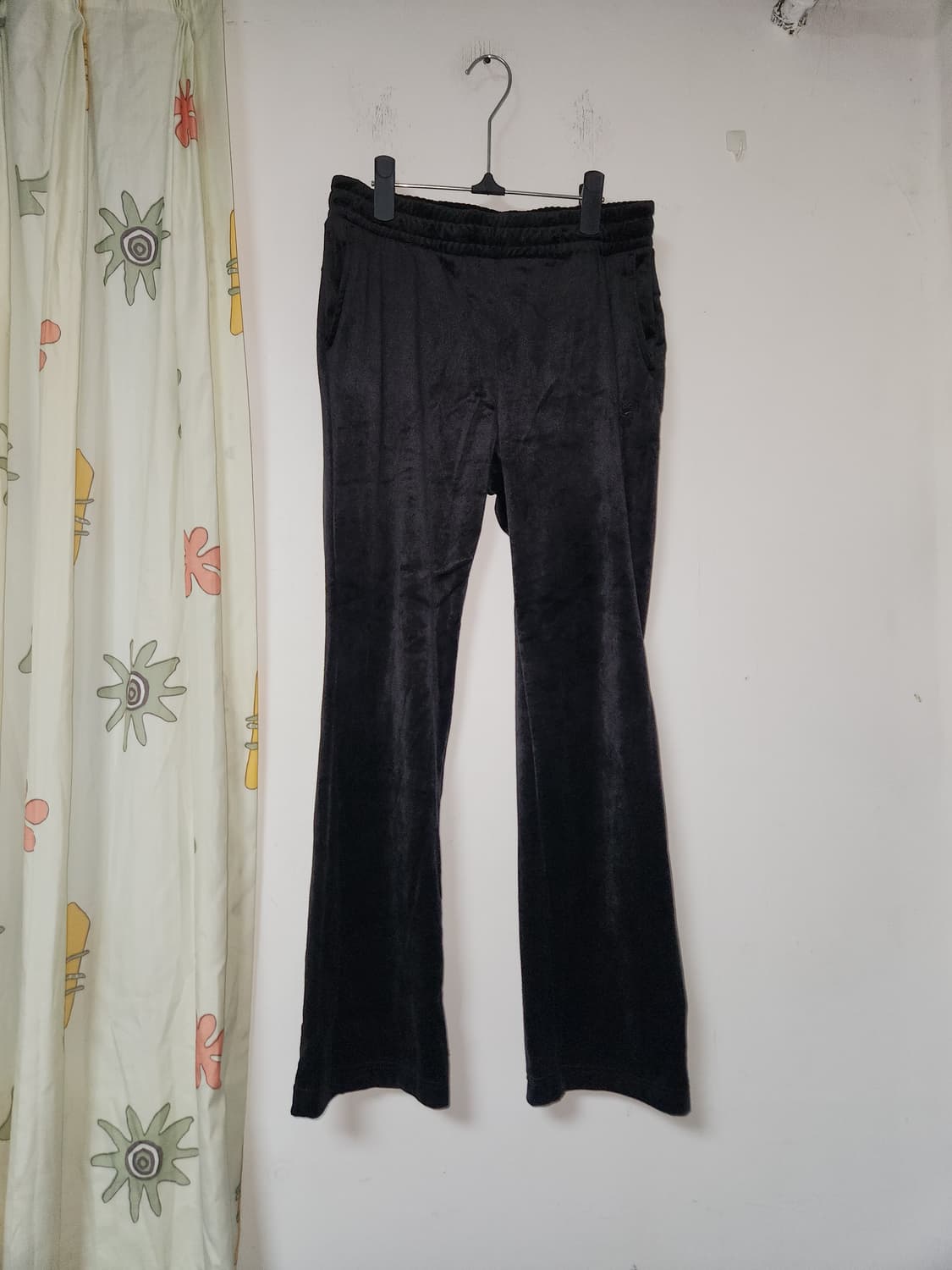 리복 벨벳 트레이닝복 세트 블랙 L(~100) 상품이미지3