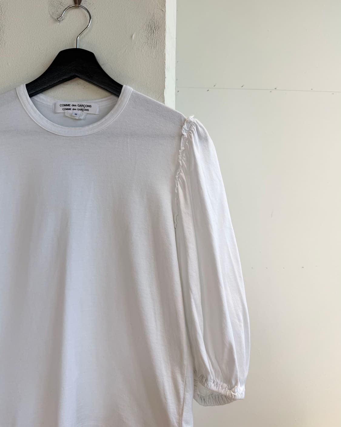 꼼데가르송 화이트 벌룬 롱슬리브  상품이미지5