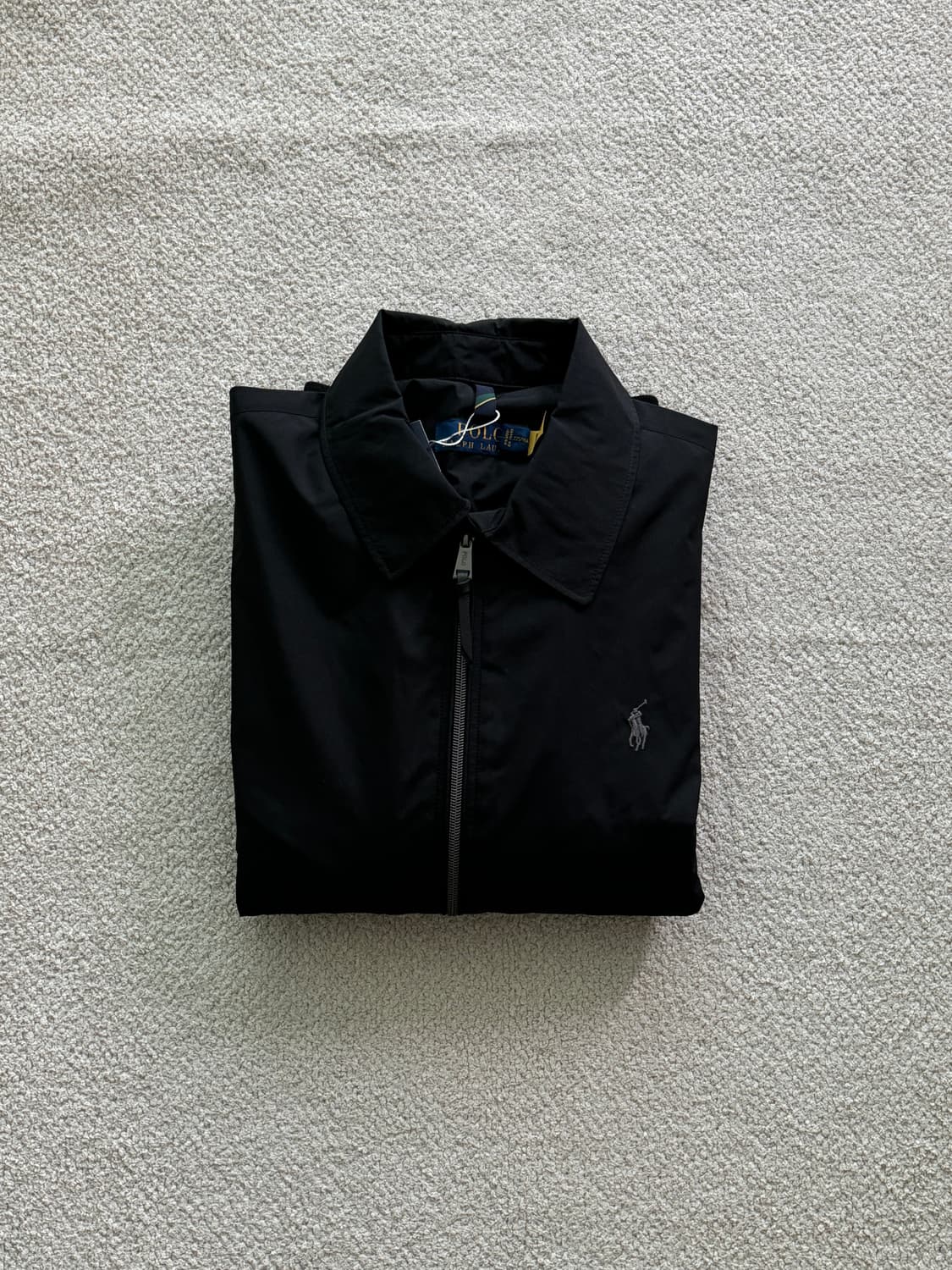 (새상품/정품) 폴로랄프로렌 바라쿠타 폴리자켓(블랙) 상품이미지1