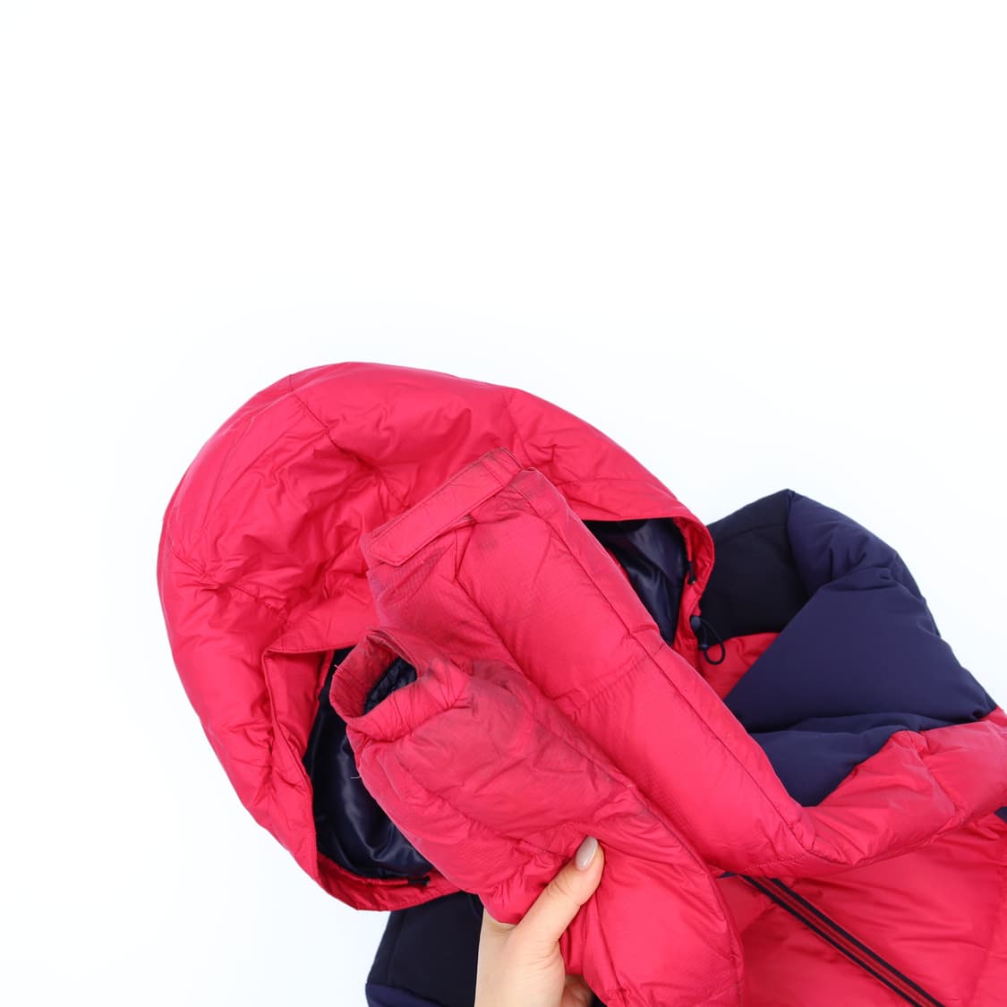 [95] 밀레 덕다운 후드 패딩 점퍼 1208J1 상품이미지4