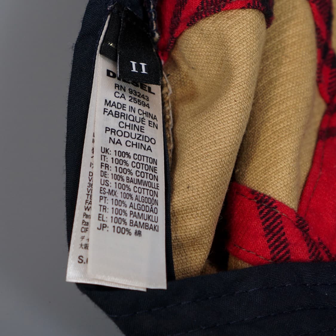 디젤 울프 캠프캡 상품이미지9