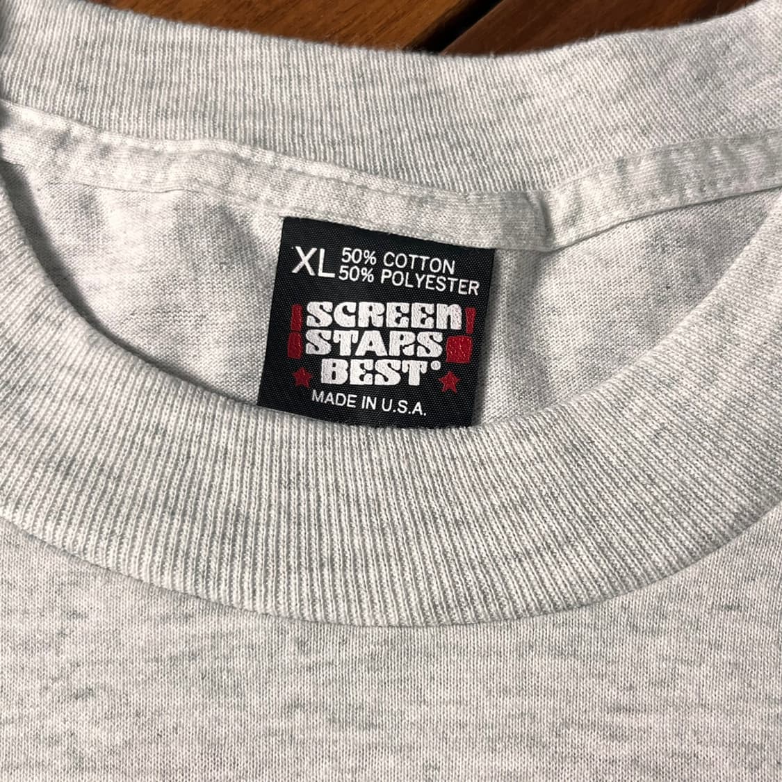 [XL]8-90's 1141 미국 해병대 일러스트 반팔 상품이미지8