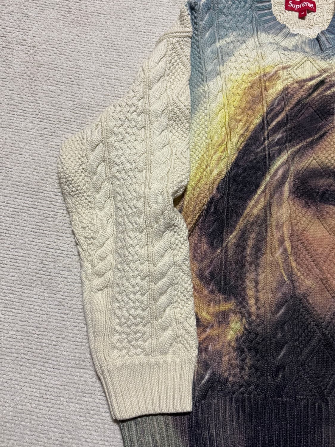 Supreme Kurt Cobain Sweater White M 상품이미지4