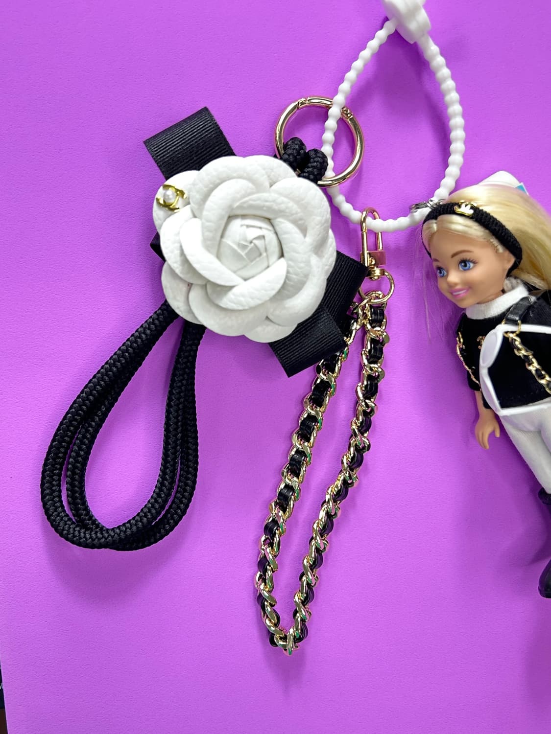 (9)바비키링 정품USA 마텔사 바비인형 커스텀키링 상품이미지2