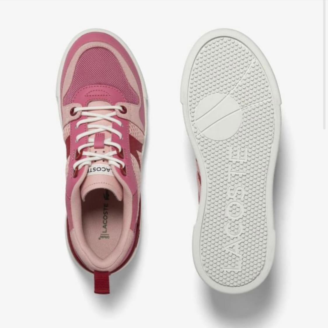 정품 라코스테 신발 핑크 230 새상품 상품이미지2
