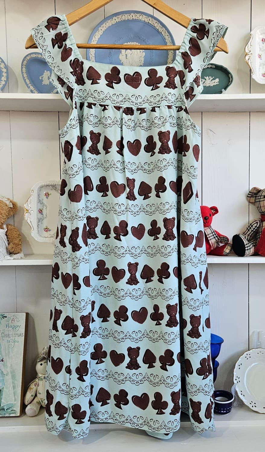 (Emily Temple cute) 민트초코테디 원피스 상품이미지7