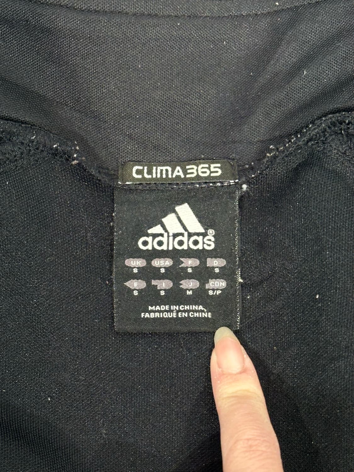 아디다스 블랙 골드 삼선 트랙탑 져지 M 상품이미지7