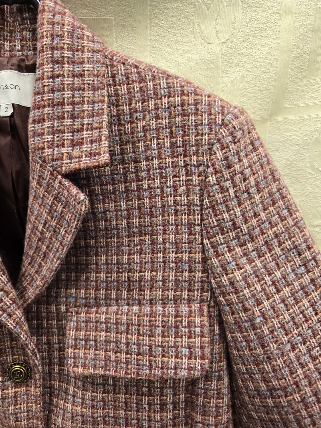 온앤온 On&On 트위드 자켓  66 상품이미지3