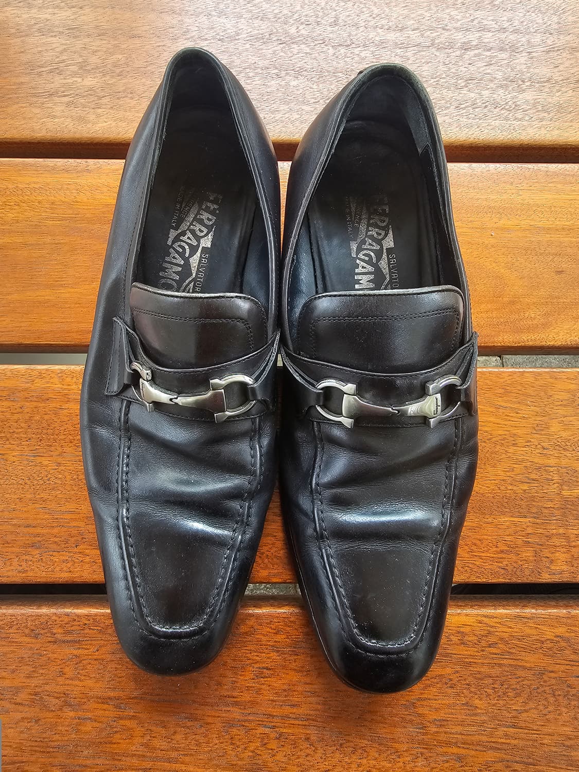 페라가모 블랙 남성 구두 상품이미지1