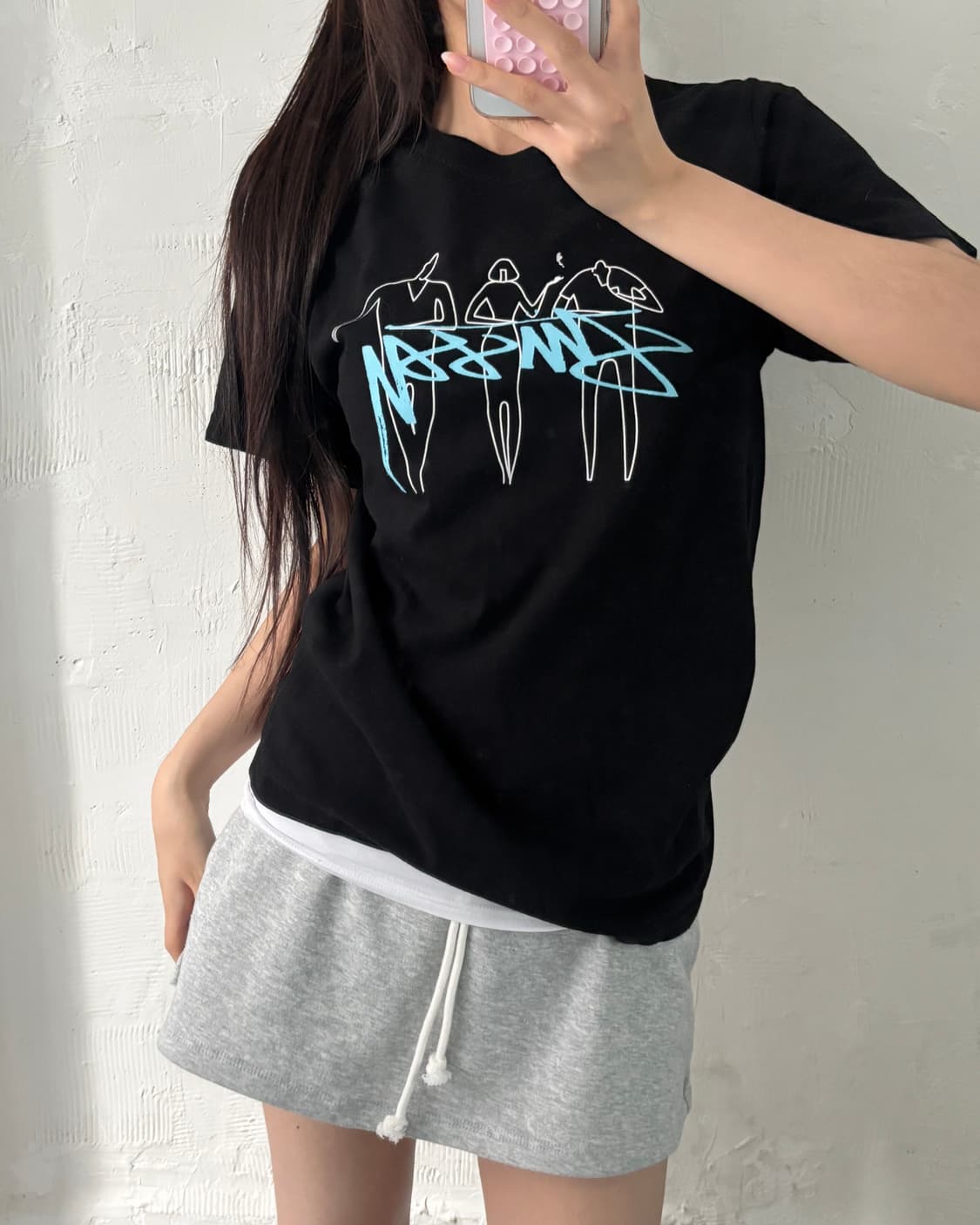 Stussy 00‘s 스투시 3피플 티셔츠 상품이미지1