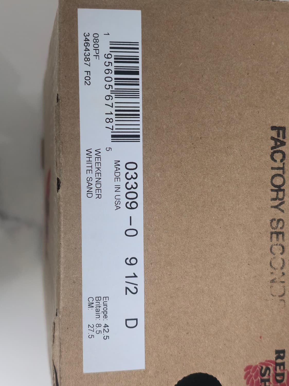 레드윙 3309 91/2 상품이미지6