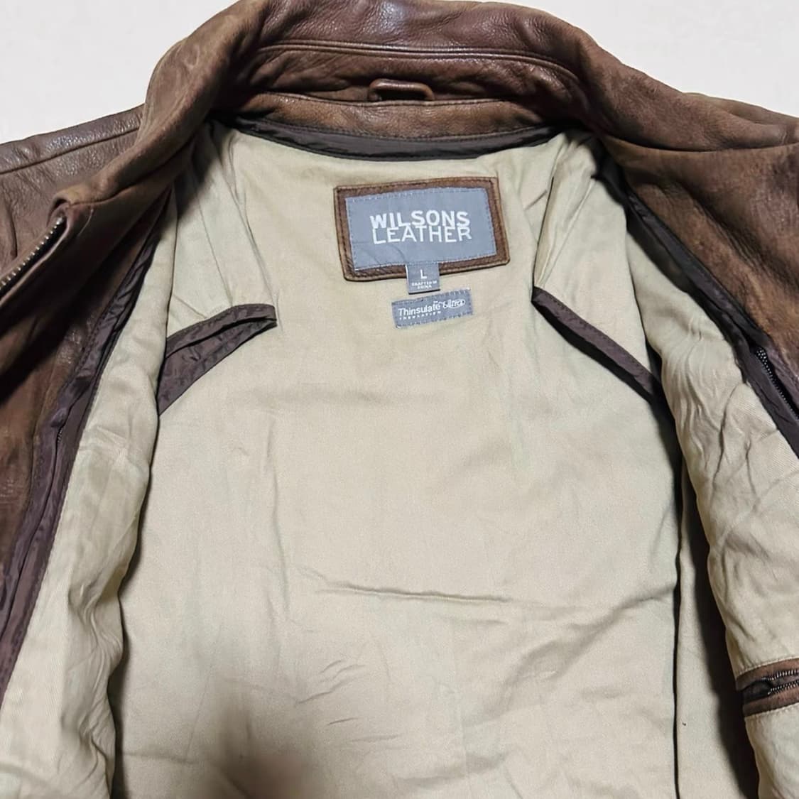[Wilsons Leather] 카우하이드 레더 자켓 상품이미지3