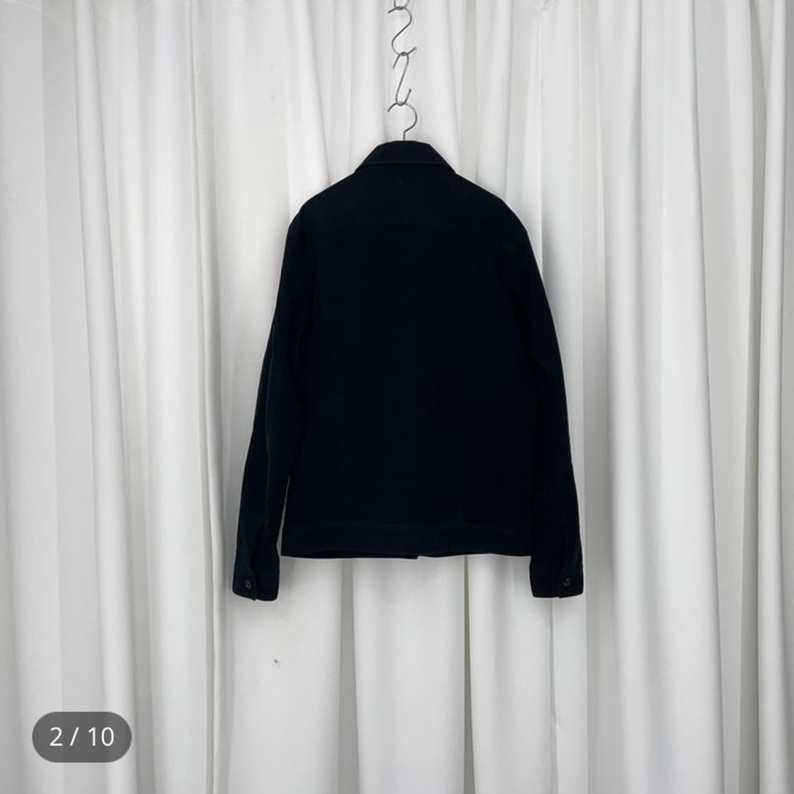 소프넷 스웨이드 트러커 재킷 상품이미지2