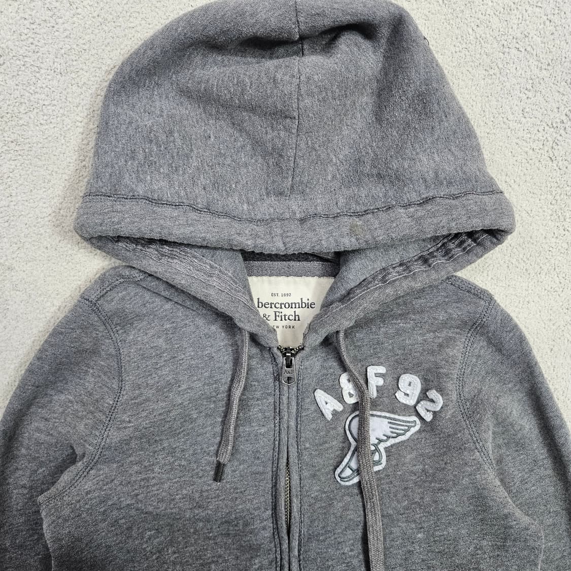아베크롬비 후드 집업 XS 딱붙핏 상품이미지2