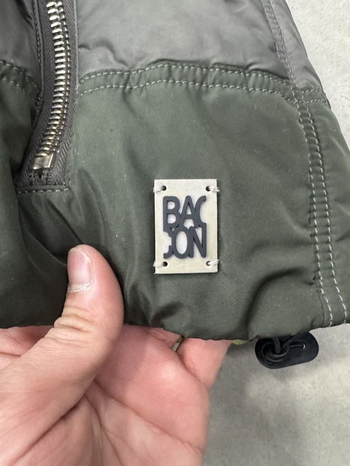 BACON(바콘) 패딩 베스트 S 상품이미지7
