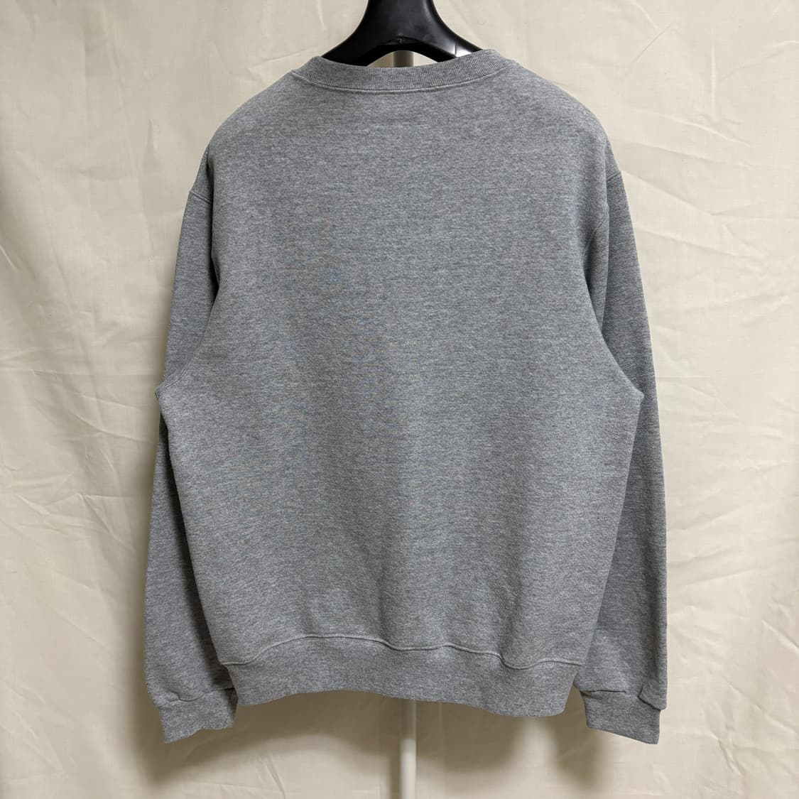 SOFFE 무지 기모 맨투맨 스웻셔츠 / 멜란지그레이, M 상품이미지6