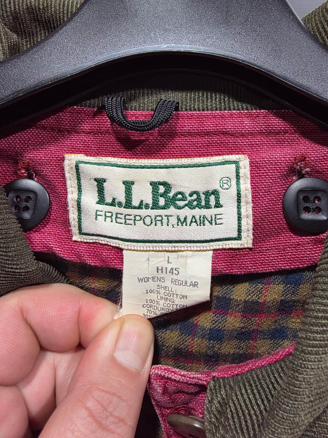L.L.Bean 빈티지 워크자켓 핑크 / 희귀컬러 / 감성 아우터 상품이미지2