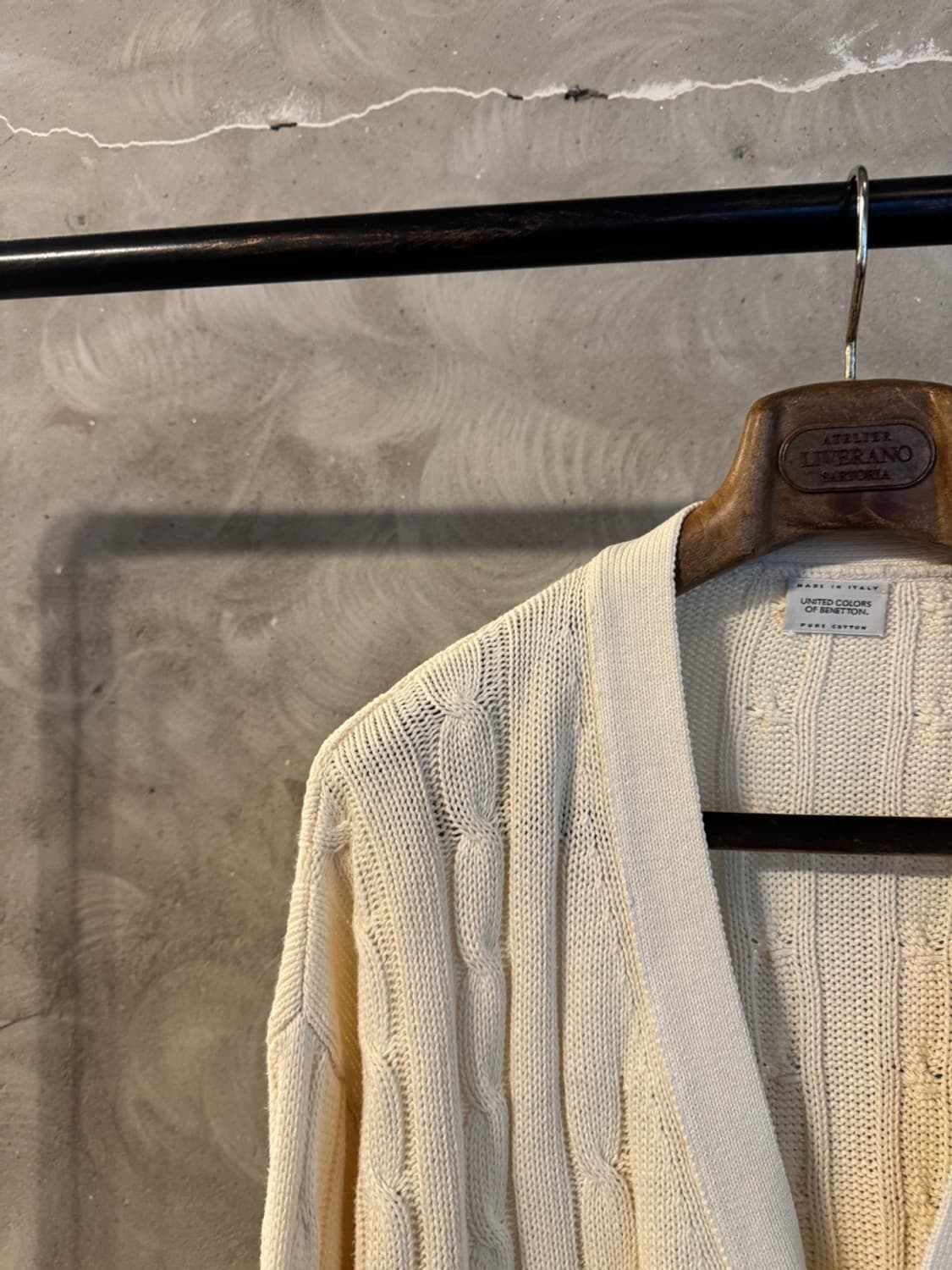 베네통 케이블 가디건 100 상품이미지2