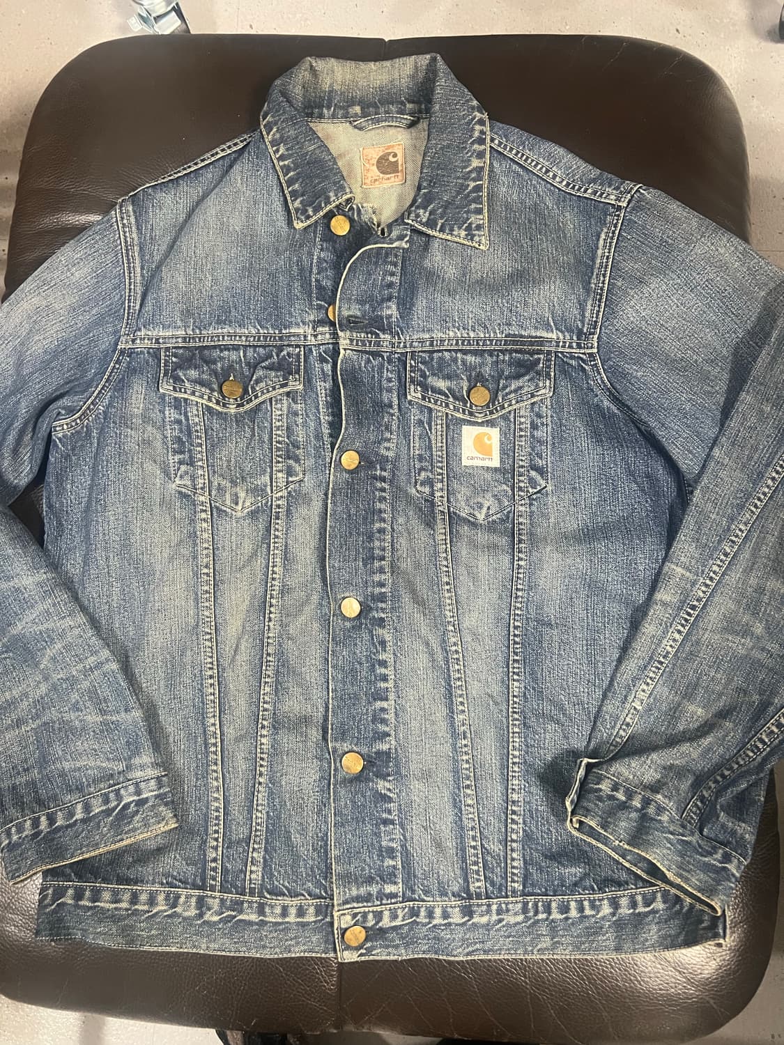 칼하트 데님 청자켓 상품이미지1