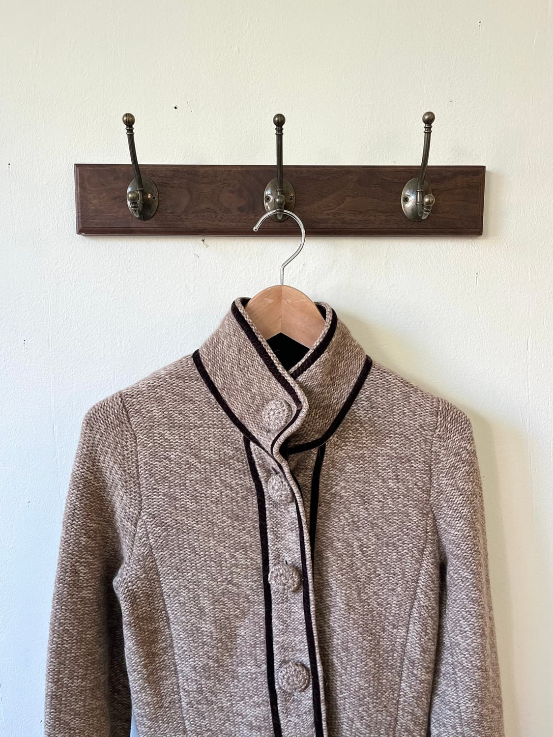 엠포리오 아르마니 앙고라 차이나 버튼업 코트 상품이미지2