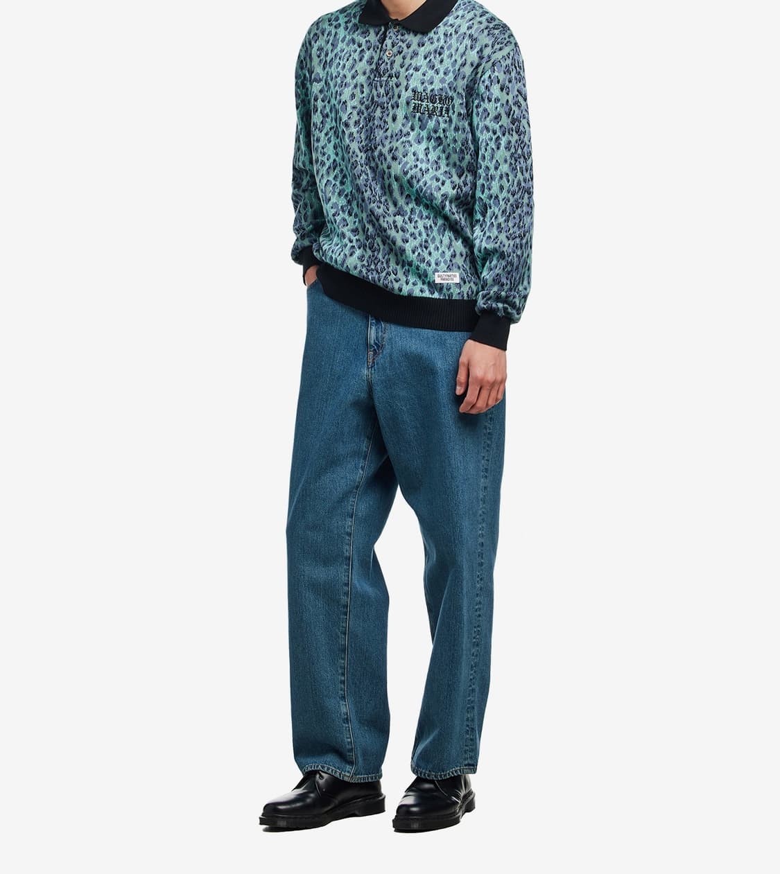 [L] 와코마리아 데님 팬츠 인디고 25FW 상품이미지8