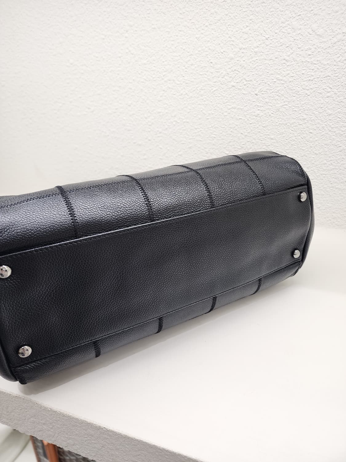 샤넬 A30212 캐비어 스티치 볼링 닥터백 블랙 #10 상품이미지3