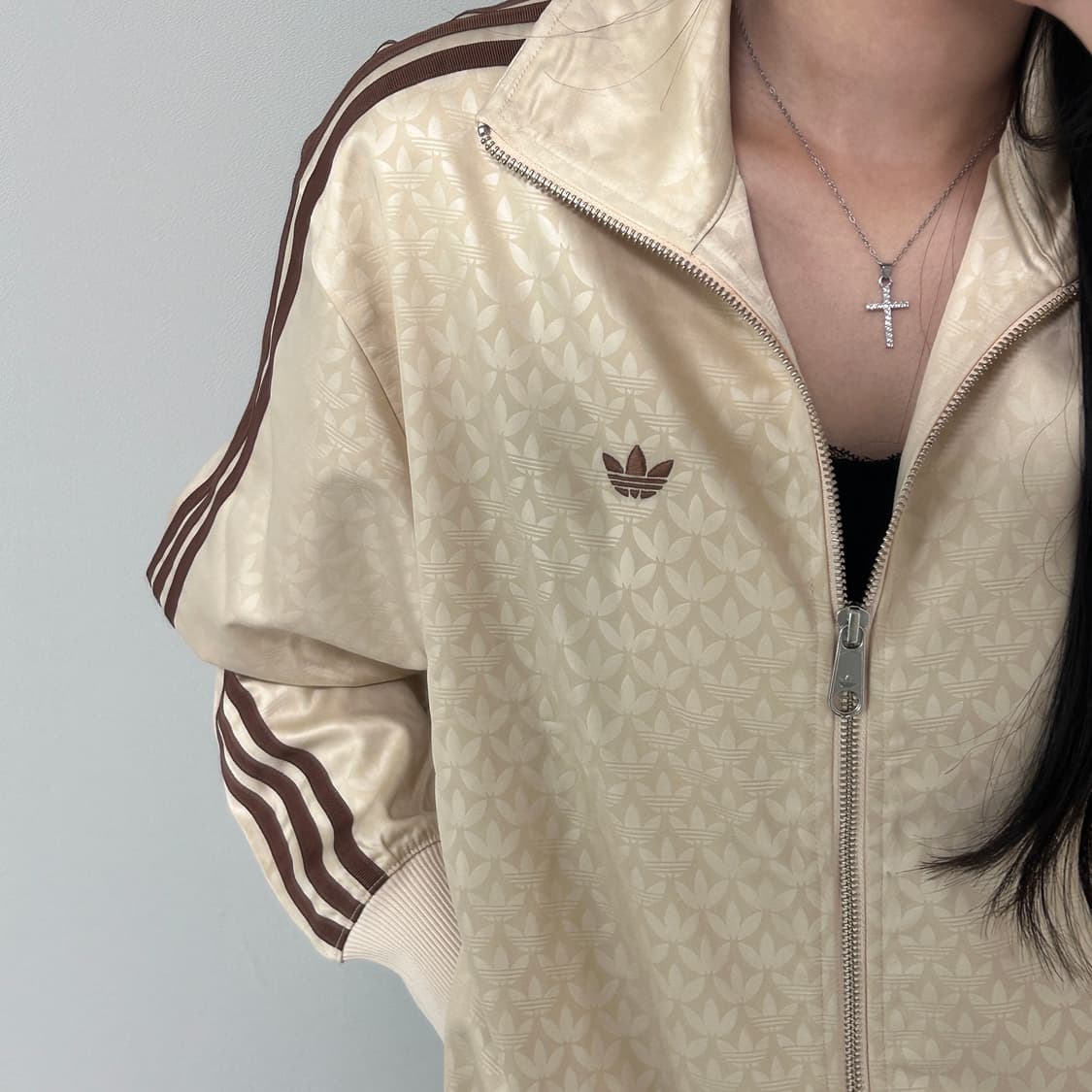 한정판* 아이다스 파이어버드 모노그램 집업 트랙탑 져지 상품이미지2