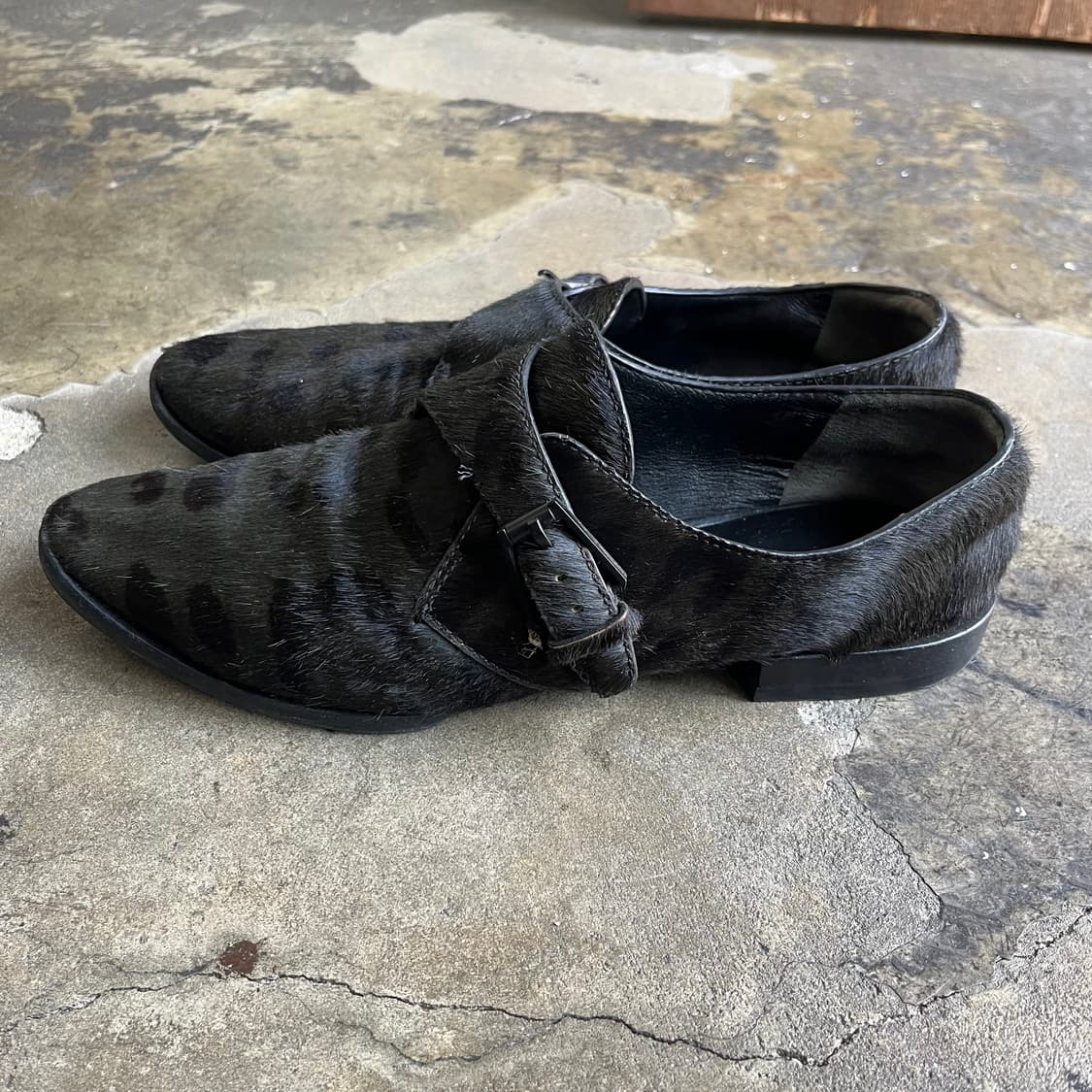 알렉산더왕 송치 레오파드 스트랩 부츠(36) 상품이미지3