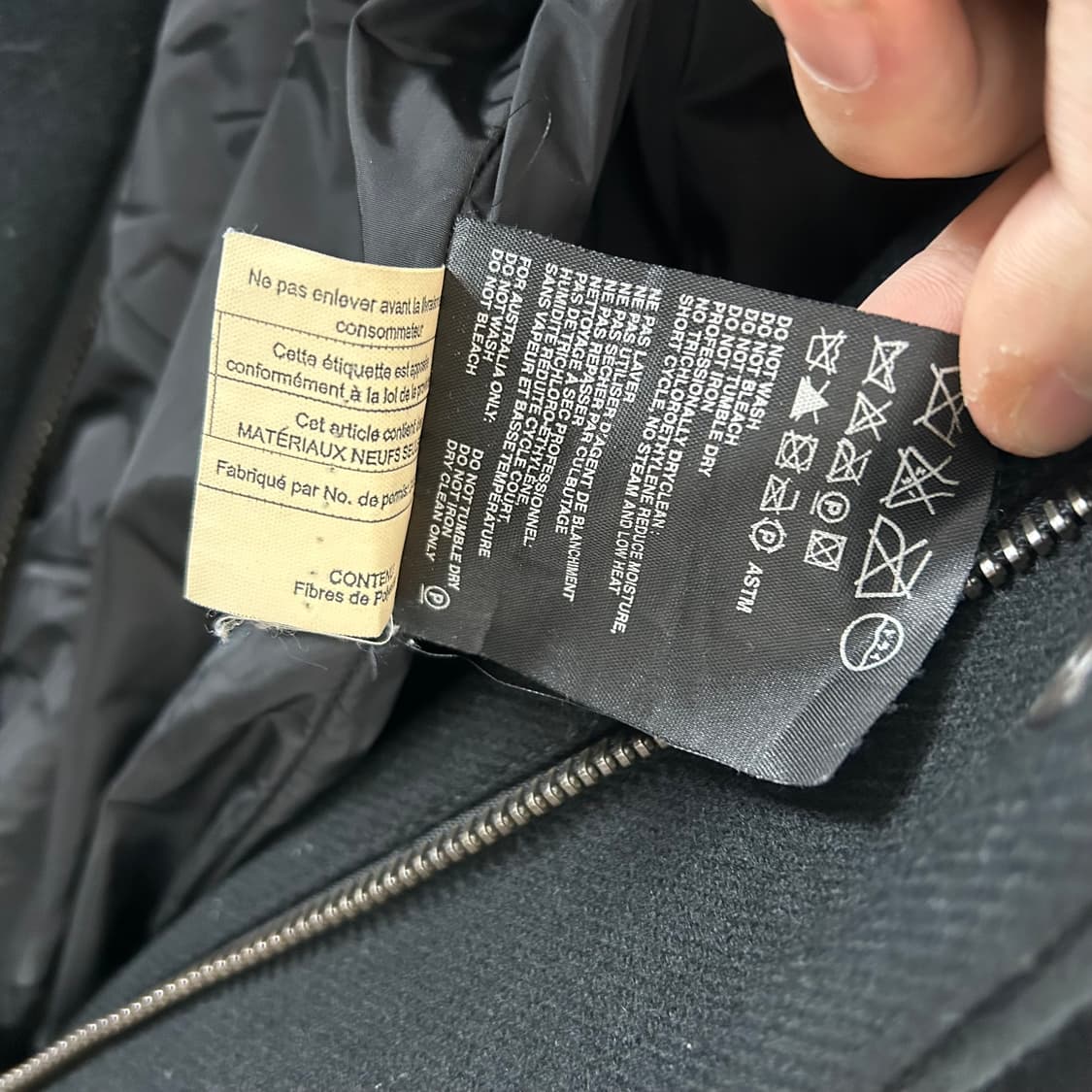 프라다 패디드 후드 울 롱코트 상품이미지10