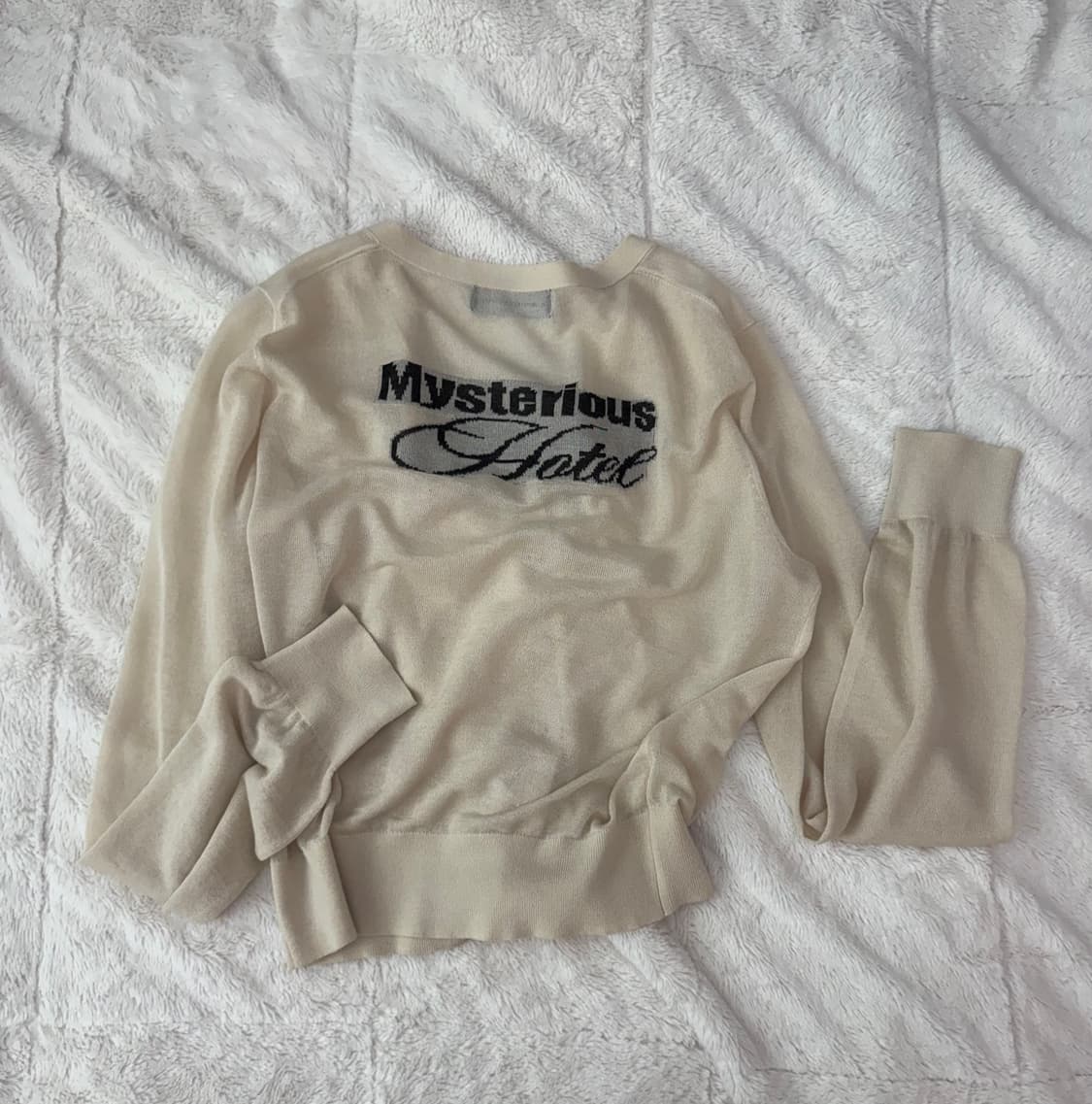 더미스테리어스호텔 시스루 가디건 상품이미지8