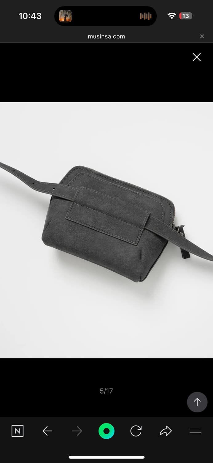 밀로우먼 미니 번 백  상품이미지6