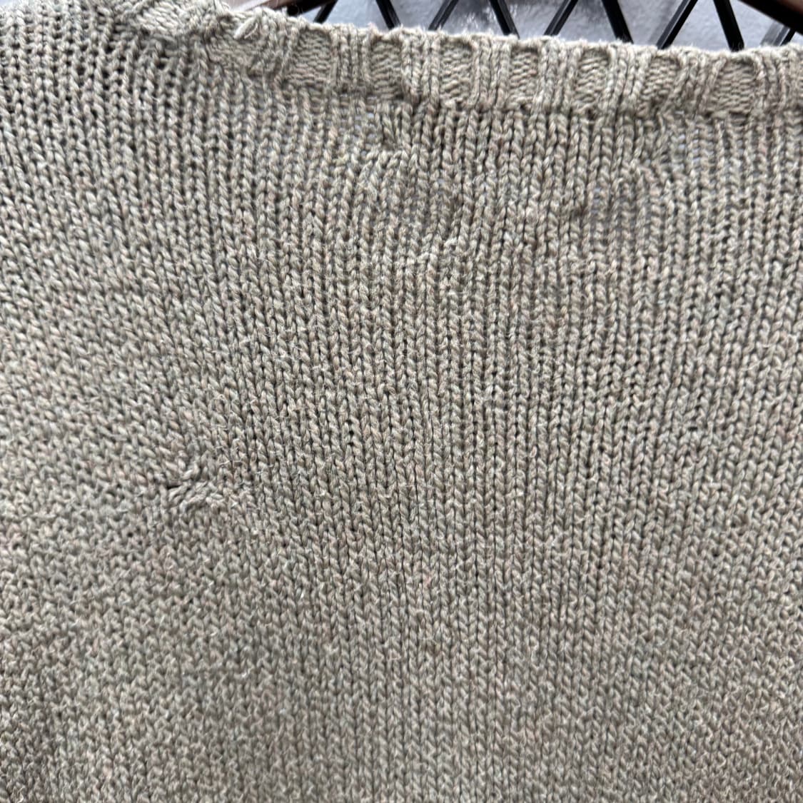 폴로 랄프로렌 니트 스웨터 네이비 포니 로고 포인트 라이트 카키 상품이미지8