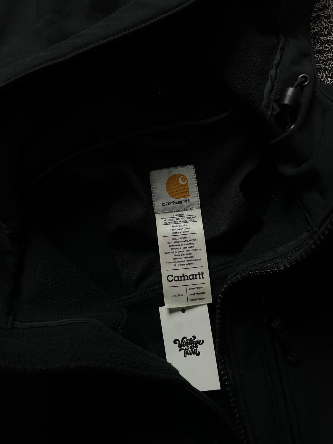 칼하트 USA 소프트쉘 엑티브 윈드스토퍼 후드 자켓  상품이미지4