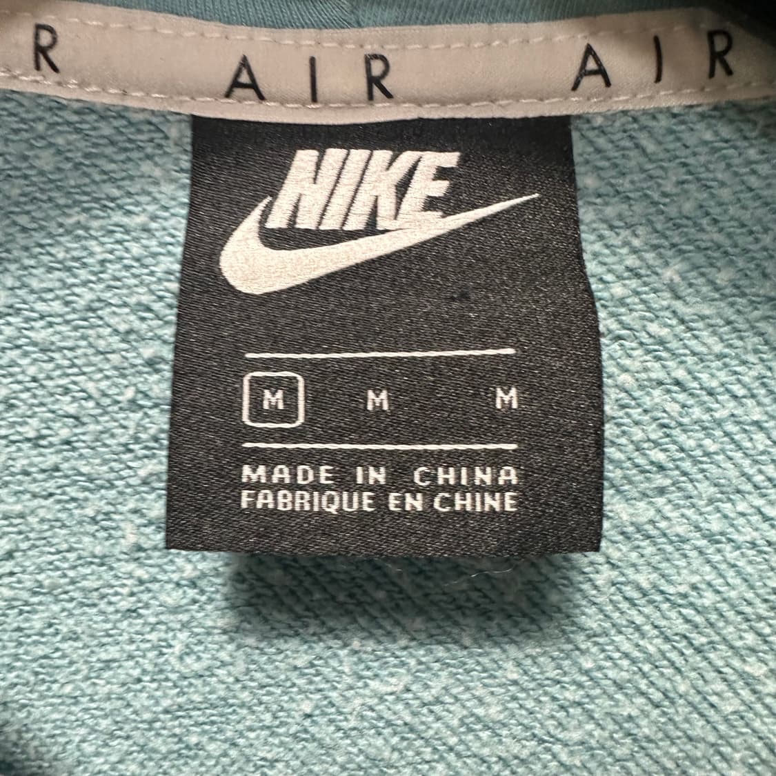 95 나이키 레터링 여자 숏 후드집업 상품이미지3