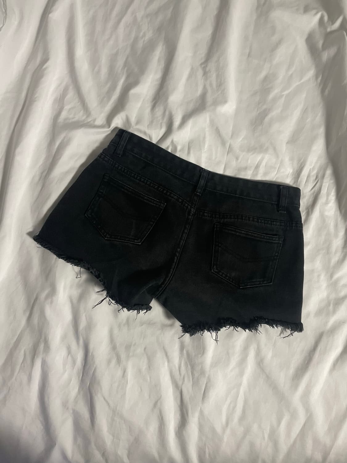 빈티지 y2k 펑크 숏츠 핫팬츠 찢청 상품이미지3