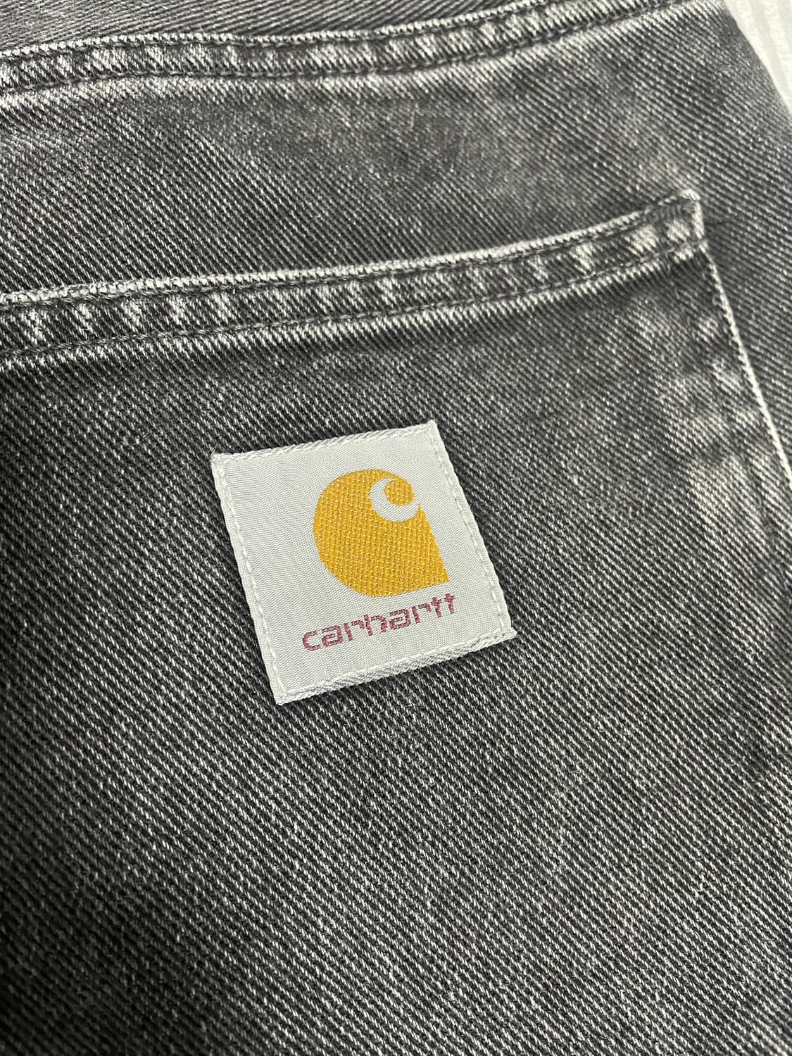 30)칼하트 스미스 팬츠 흑청 상품이미지3