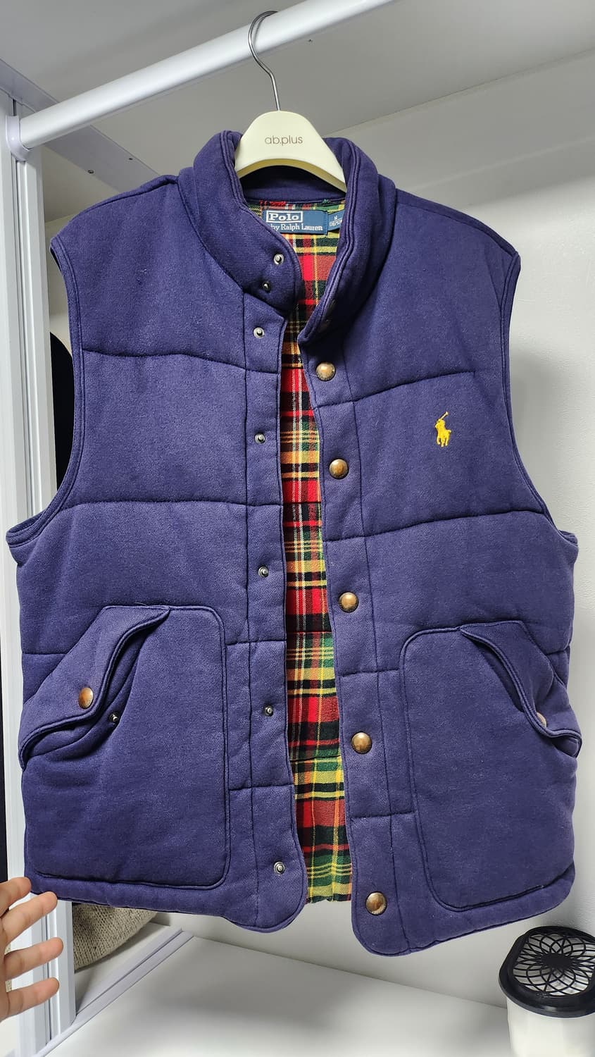 폴로 코튼 패딩 베스트 상품이미지1