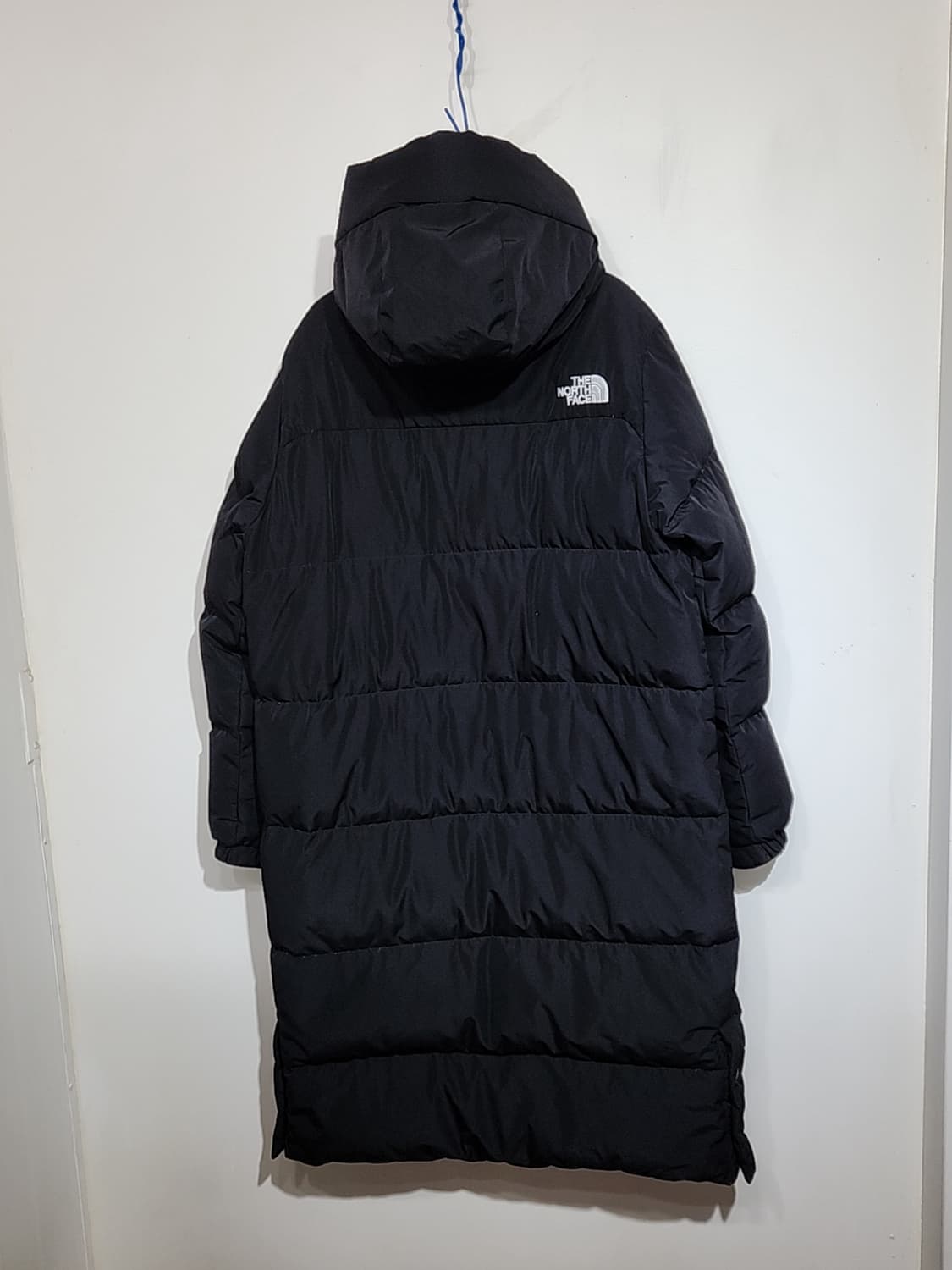 (XL) 노스페이스 구스다운 롱패딩 점퍼 블랙 거위털 패딩코트  상품이미지7