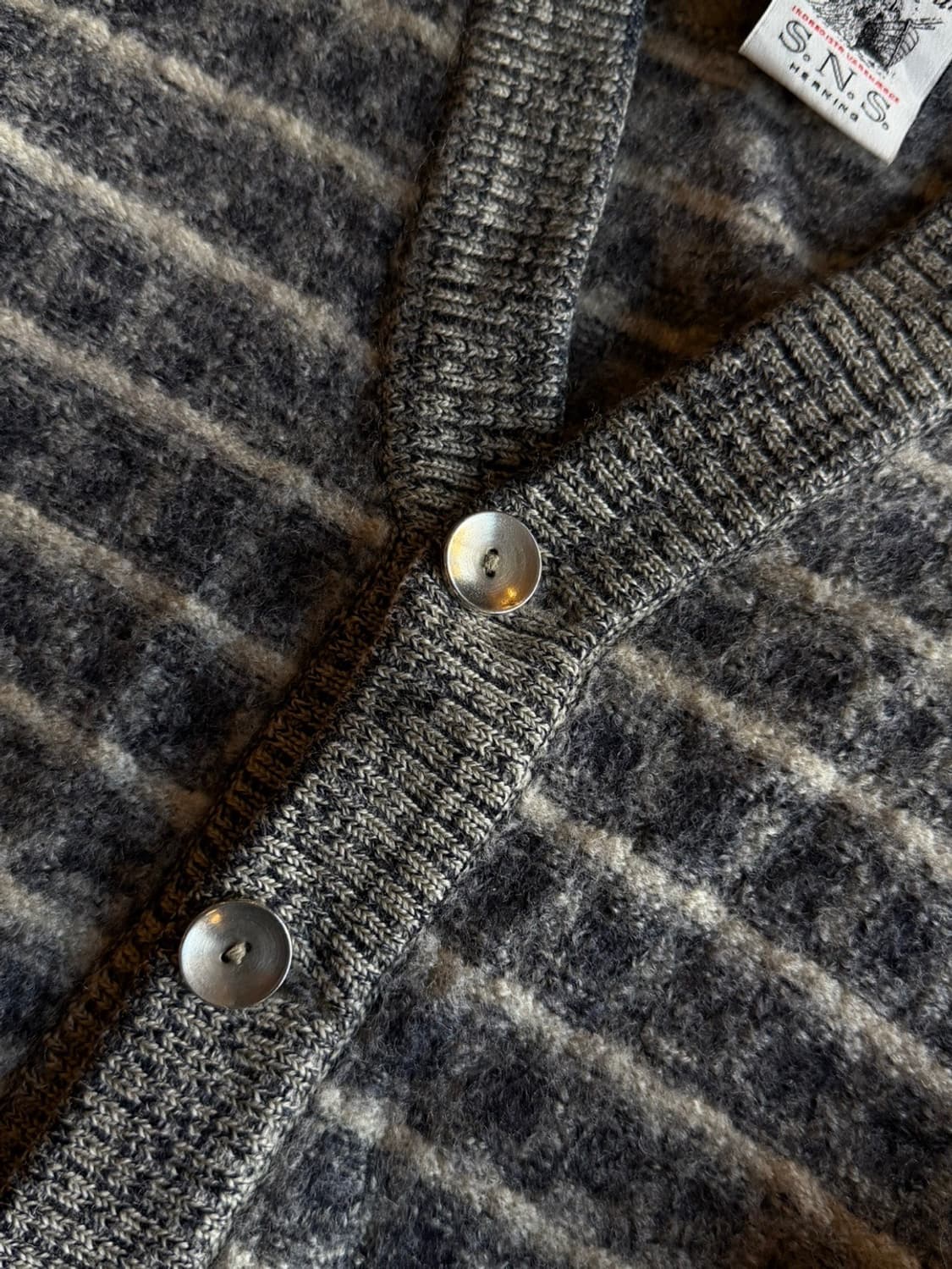 Garanteret ren uld 가디건 55~66 상품이미지7