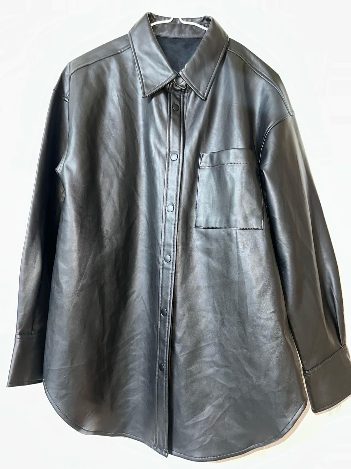 고딕 레더 가죽 셔츠 자켓 상품이미지1