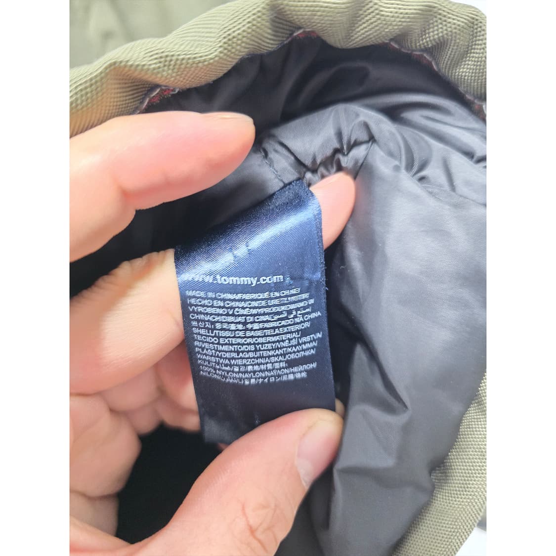 택포// 타미힐피거 야상 패딩 점퍼 XL 상품이미지3
