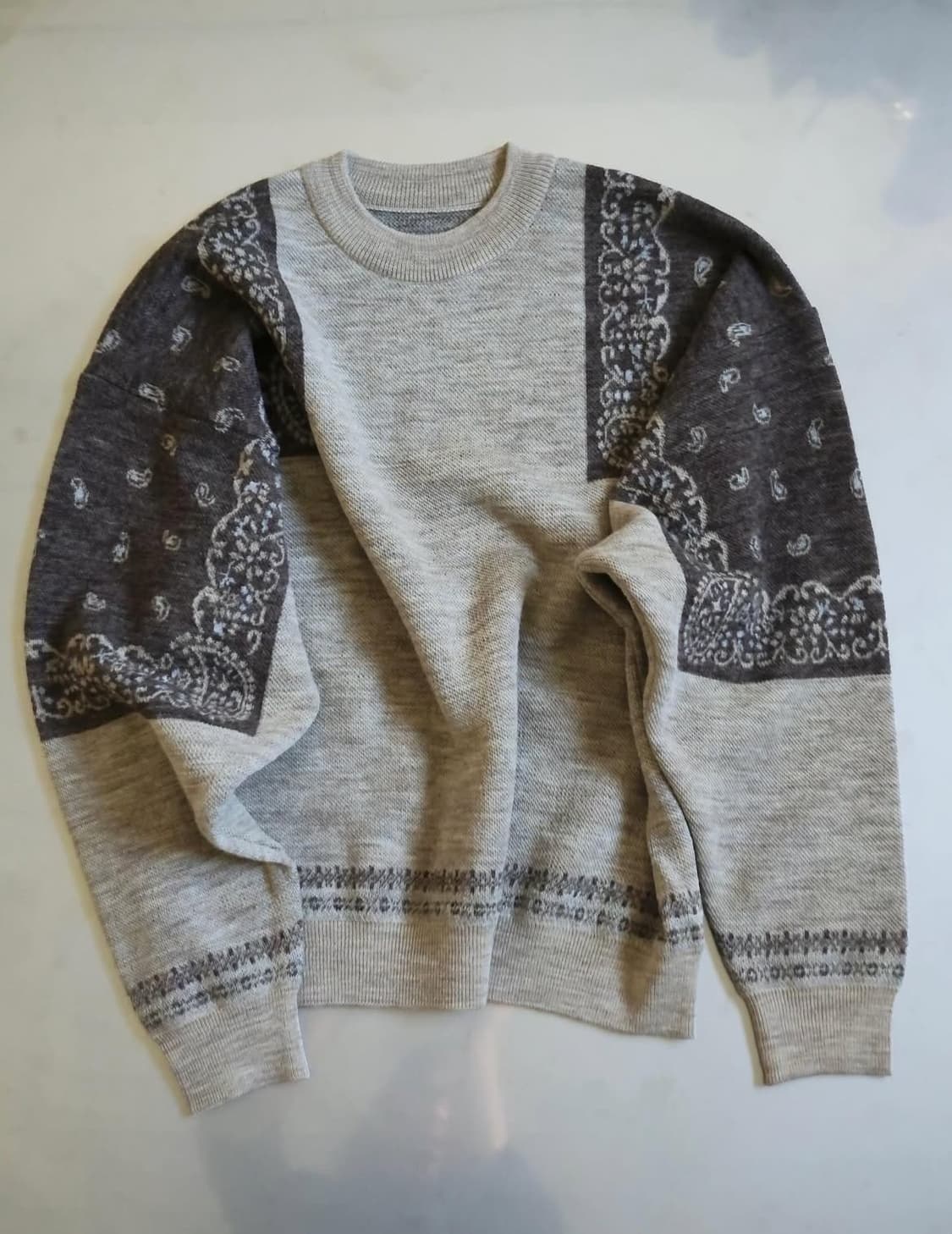 캐피탈 반다나니트 브라운3사이즈 상품이미지1