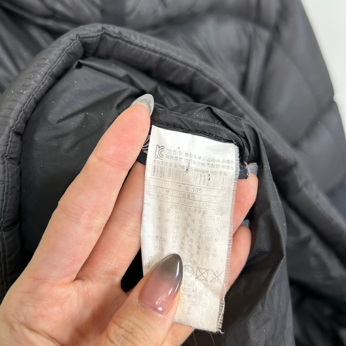 코오롱 남성 구스다운 패딩 105  상품이미지3