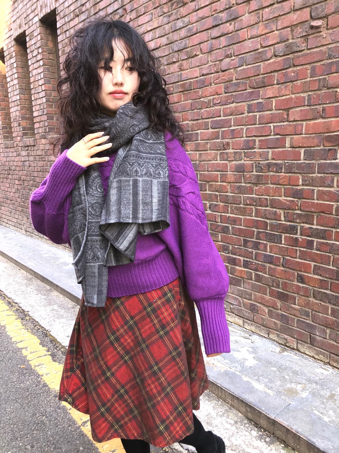 Balenciaga grey muffler 상품이미지5