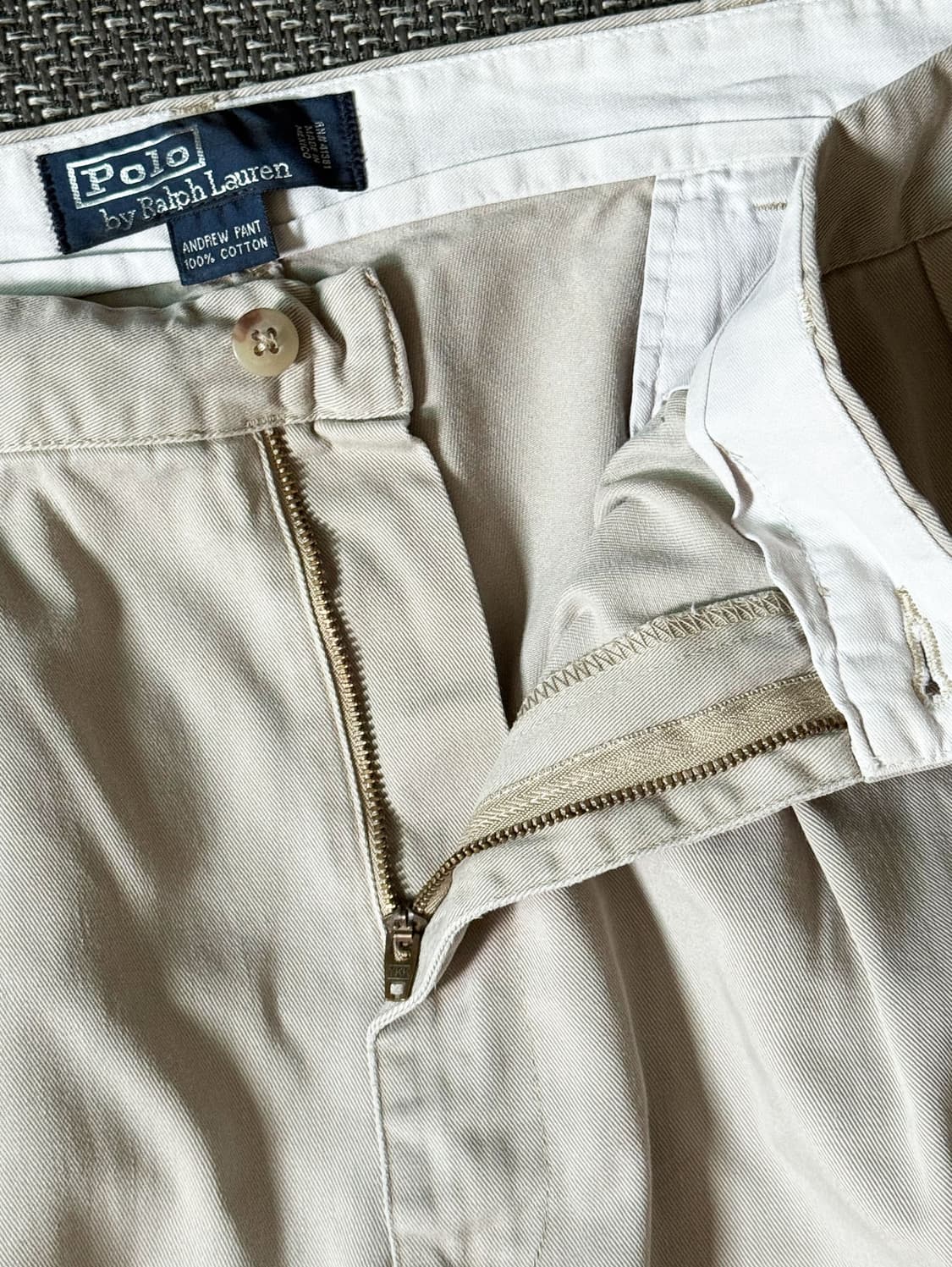 (38) 폴로 랄프로렌 앤드류 더블 플리츠 치노 팬츠 상품이미지3