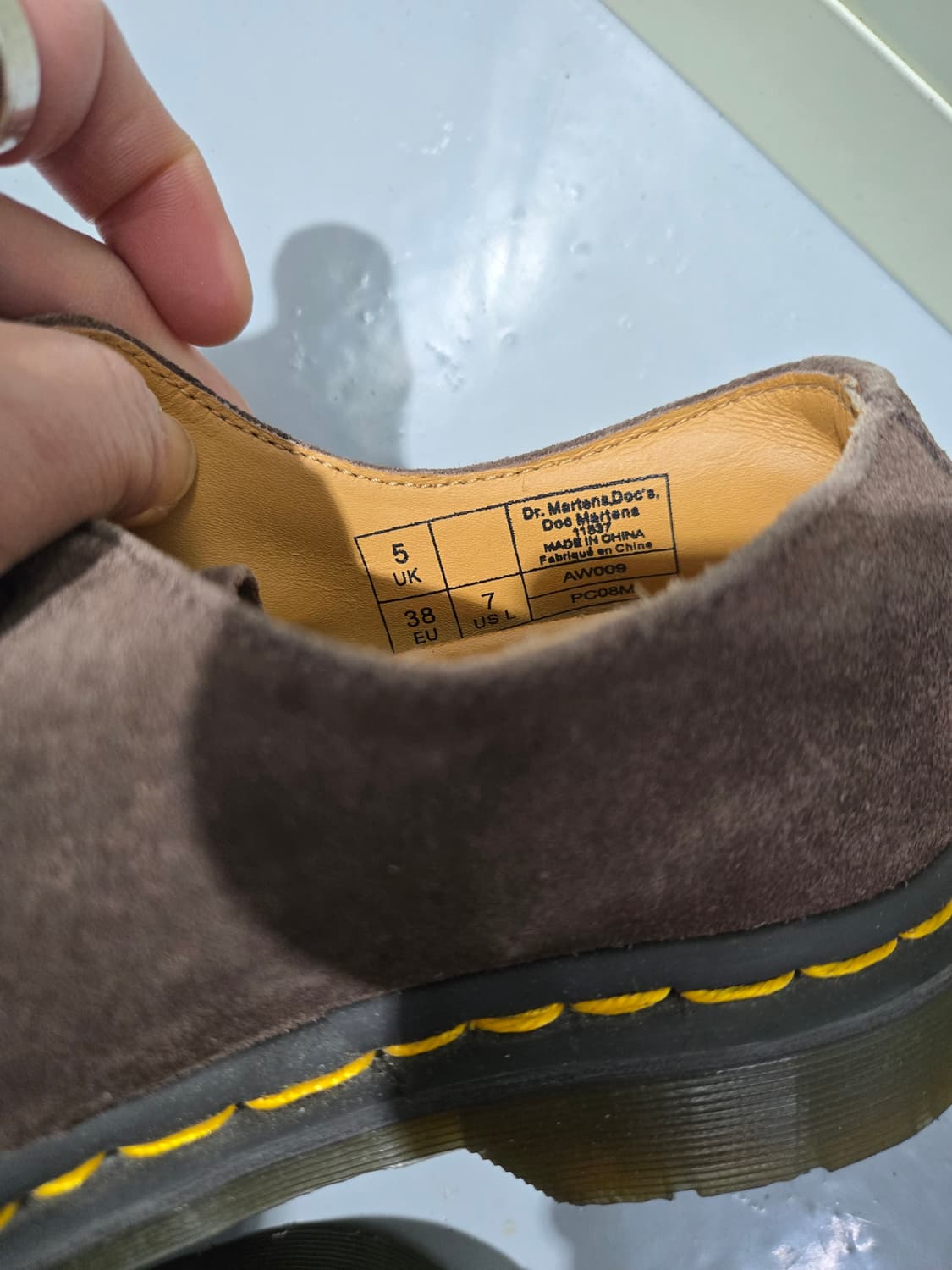 닥터마틴 1461 스웨이드 브라운  상품이미지4